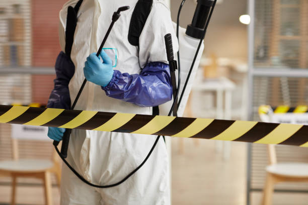 Professional Biohazard technician working in Bethel, NC